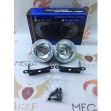 MEGAHAWK Sis Lambası Yuvarlak 9cm Beyaz 12V