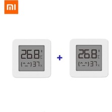 Xiaomi Mijia Akıllı Sıcaklık ve Nem Ölçer Termometre 2'li 2'li