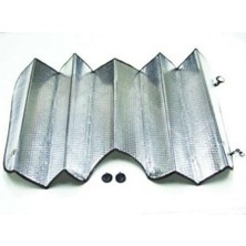 Markaflex Katlanabilir Parlak Oto Araba Ön Cam Güneşlik 130 cm x 60 cm