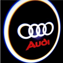 EC Shop Ensadepo Audi Kapı Altı LED Logo Mesafe Sensörlü Yeni Nesil Pilli Yapıştırmalı 2