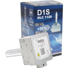 Delco D1S 6000K +%50 Fazla Işık Beyaz Oem Xenon Far Ampulü 35W