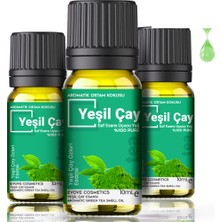 Evove Esansiyel Yağ Yeşil Çay Oda Kokusu 3 Adet 10ML Set Aromatik Buhardanlık Difüzör Uçucu Yağ