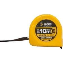 Sgs Power Blade Şerit Metre 10M x 25MM