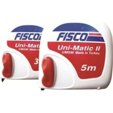 Fisco Çelik Şerit Metre 3 Mt. Unı-Matıc Iı Metre 3 Mt.