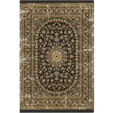 Rugs Modern mira 2109 Vintage Görünüm  Eskitme Siyah Dokuma Taban Halı