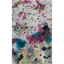 

mira 962 Boya Temalı Çok Renkli Dokuma Taban Halı