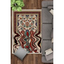 Rugs Modern mira  1097 Etnik Desenli Geometrik Geleneksel ve Modern Birleşimi Dekoratif   Dokuma Taban Halı