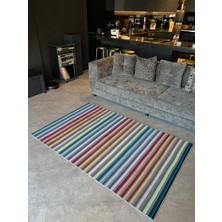 Rugs Modern Mira  1093 Çizgili Çok Renkli  Dokuma Taban Halı
