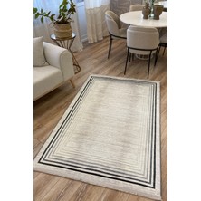 Rugs Modern Mira 2094 Gri Minimalist Çizgili Desen Halı