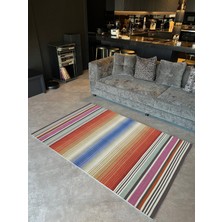 Rugs Modern mira  1090 Çizgili Geometrik Çok  Renkli  Dokuma Taban Halı