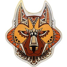 Rugs Modern Mira 1096 Kurt Figürlü Dokuma Taban Halı