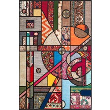 Rugs Modern Mira Art 2111 Çok Renkli Etnik Halı