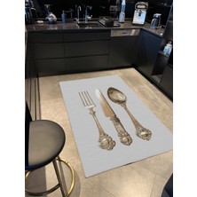 Rugs Modern 

mira 959 Çatal Bıçak Kaşık Temalı Vintage Görünüm Dokuma Taban Halı