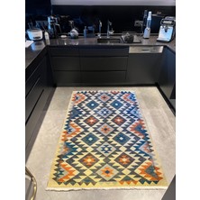 Rugs Modern cotton 569 Etnik Renkli Otantik Saçaklı Etnik Dokuma Taban Kilim