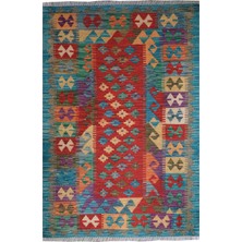 Rugs Modern Cotton Pamuklu Çok Renkli Otantik ve Etnik Desenli Kilim 507