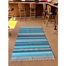 Rugs Modern Cotton 558 Etnik Desenli Dokuma Taban Çok Renkli Kilim