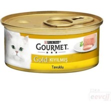 Gourmet Gourmet Gold Kıyılmış Tavuklu Yaş Kedi Maması 85GRx6