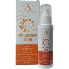 Ayosnet Koruyucu Güneş Kremi Leke Karşıtı Spf 50 100 ml