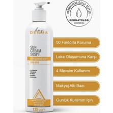 Hayderma Yağsız Su Bazlı Güneş Kremi 50 Spf 125 ml