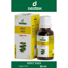 Destek Hint Yağı Soğuk Pres 50 ml