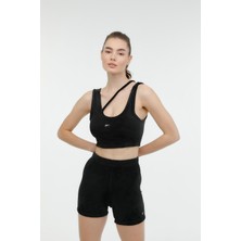 Reebok cl Wde Plush Tank Siyah Kadın Atlet