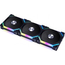 Lıan Lı Unı Fan SL120 V2 Black 3X120 mm Rgb Kasa Fanı