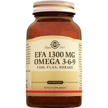 Solgar Efa 1300 Mg Omega 3-6-9 60 Kapsul