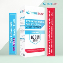 Tereson Ayakkabı Koku Önleyici Toz 1 Kutuda 10 Adet Tek Kullanımda 60 Güne Kadar Etkili