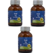 Ocean Ocean Plus 1200 Mg 50 Kapsül Balık Yağı- 3 Adet