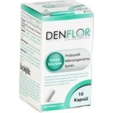 Denflor Probiyotik 10 Kapsül - 5'li Paket