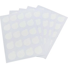 Mirror 100 Adet Kirpik Uzatma Tutkal Plaka Pedleri Palet Sticker Film 2.4 cm (Yurt Dışından)