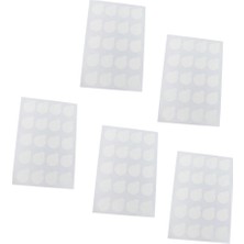 Mirror 100 Adet Kirpik Uzatma Tutkal Plaka Pedleri Palet Sticker Film 2.4 cm (Yurt Dışından)