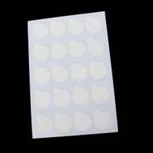 Mirror 100 Adet Kirpik Uzatma Tutkal Plaka Pedleri Palet Sticker Film 2.4 cm (Yurt Dışından)