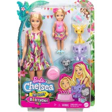 Barbie GTM82 ve Chelsea Doğum Günü Oyun Seti / +3 Yaş