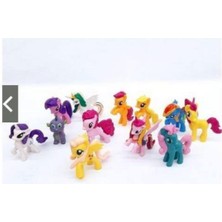 Can-Em Oyuncak My Little Pony Oyuncak 12 Li Set Figür Oyuncak Pony Ler My Little Pony Oyuncakları 12LI