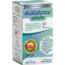 Nbt Ilaç Nbtlife Duobalance Adult 30 Kapsül