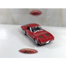 Welly 1963 Chevrolet Corvette Kırmızı*1:24 Ölçek**modelgaraj