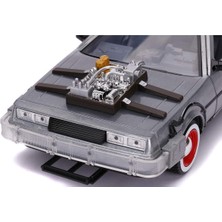 Jada Toys Back To The Future 3 Delorean Dmc-12 1:24 Zaman Makinesi Araba Işık ve Tekerlek Fonksiyonlu