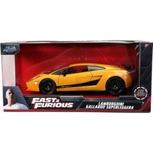 Jada 1:24 Hızlı ve Öfkeli Fast & Furious Lamborghini Gallardo Superleggera Araba