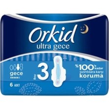 Orkid Orkid Tekli Ultra Gece 6lı