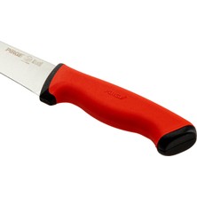 Pirge Duo Et Bıçağı - Kırmızı - 14,5 Cm