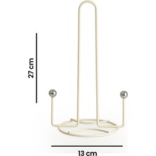 Akın Lüx Kağıt Havlu Tutucu - Beyaz