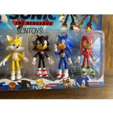 Ym Toys Sonic Oyuncak 6 Lı Figür Seti Ails Knuckles Kirpi Sonic