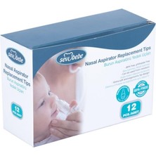 Sevi Bebe Nasal Burun Aspiratörü Yedek Uçları 12 Adet 421