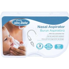 Sevi Bebe Nasal Burun Aspiratörü + Yedek Uçları 12 Adet