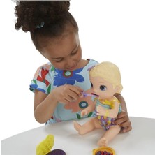 Hasbros E5841 Baby Alive Lily ile Mama Eğlencesi - Sarışın / +3 Yaş