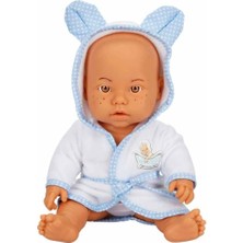 Sunman Bebelou Banyo Zamanı Bebek Seti 35 Cm. - Mavi
