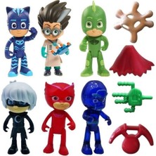 Vardem Oyuncak Pijamaskeliler Pjmasks Figür Oyuncakları 10 Lu Set Pijamasks Figur