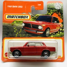 Matchbox Yeni - New 1969 Bmw 2002 Red Mini Araba 1:64 Ölçek Marka 87/100