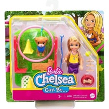 Barbie Barbie Chelsea Meslekleri Öğreniyor Bebek ve Oyun Setleri Serisi - Köpek Eğitmeni - GTN62